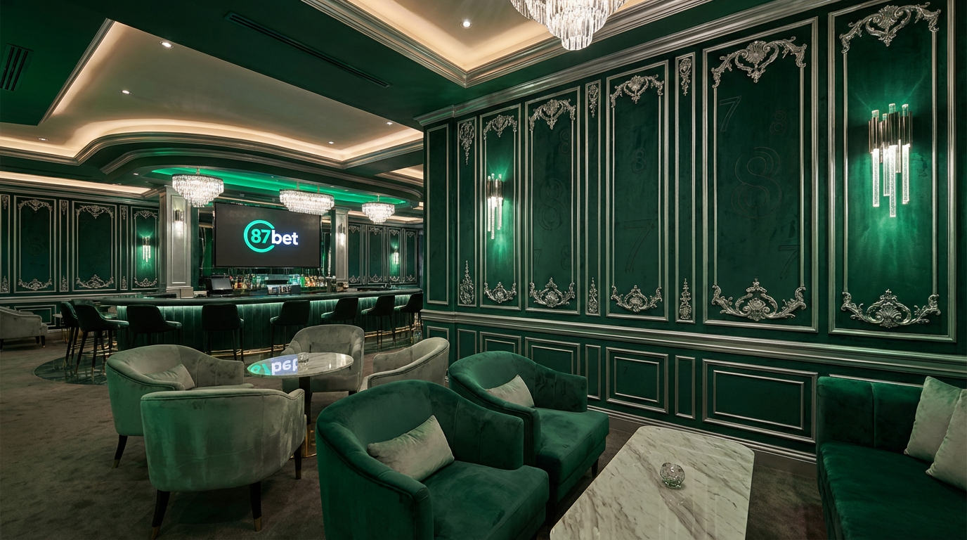 87bet Cassino VIP Premium - Sala de Jogos Luxuosa com Vista para Copacabana Rio de Janeiro